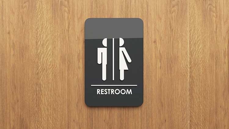 Unisex Toilette - Akzeptanz des dritten Geschlechts