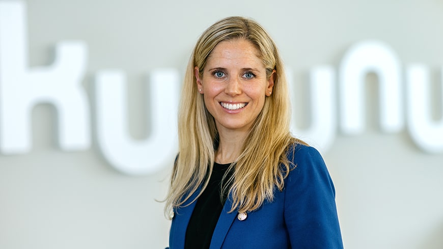 Sarah Müller, CEO von Kununu