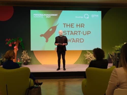 HRM-Chefredakteur Sven Lechtleitner moderiert den HR Start-up Award 2021